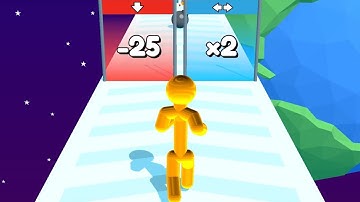 Tall Man Run - All Levels Gameplay (Level 37-40)