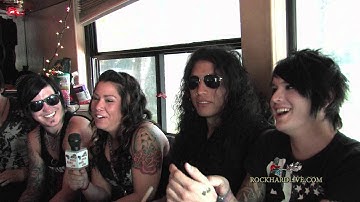 Escape the Fate ~ "Interview during the 2012 Aftershock Festival" ~ on ROCK HARD LIVE