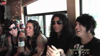 Escape the Fate ~ "Interview during the 2012 Aftershock Festival" ~ on ROCK HARD LIVE