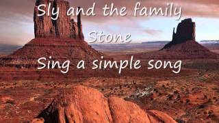 Sly and the family Stone - Sing a simple song