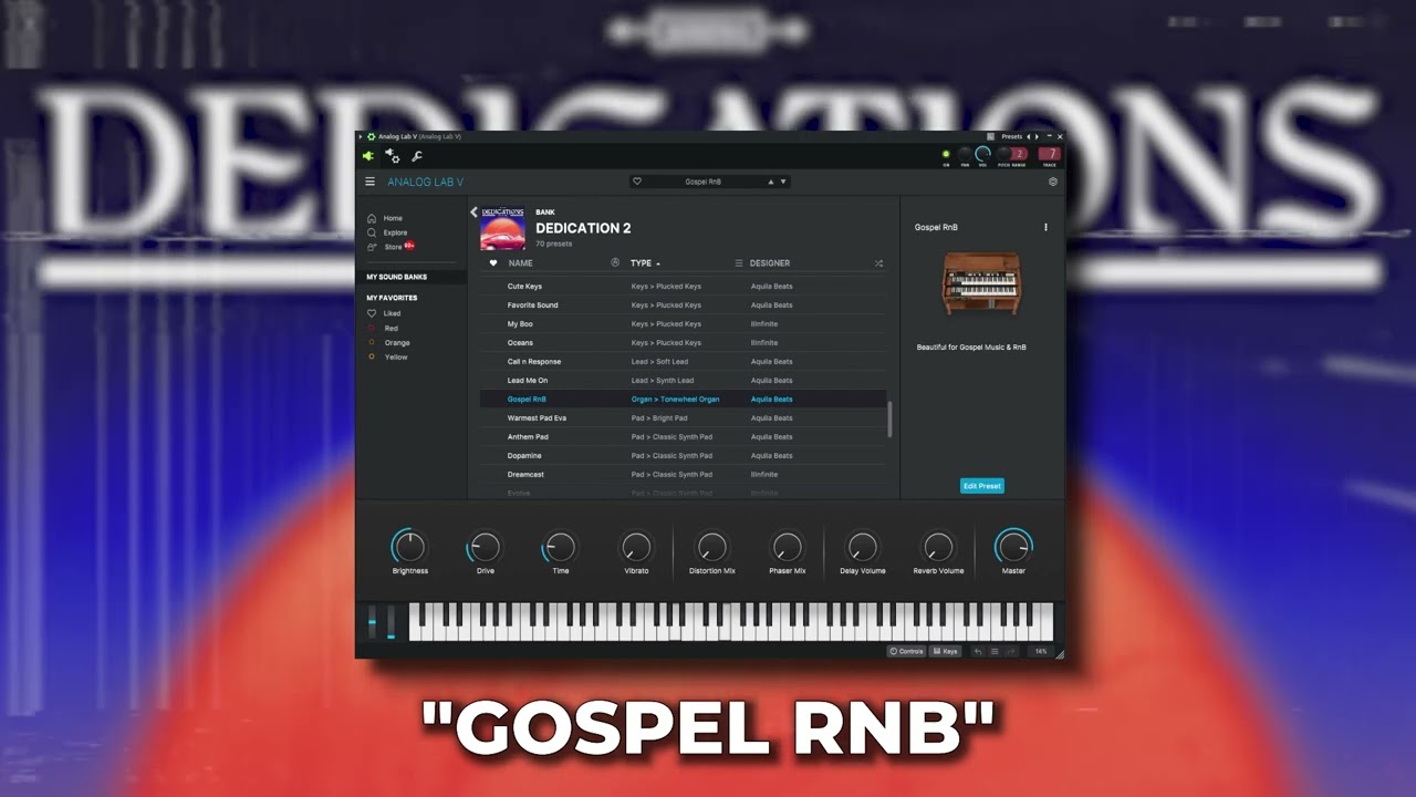 Rnb Analog Lab Bank 2023 