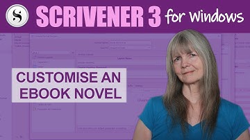 Scrivener 3 for Windows: EBook Novel Customisation