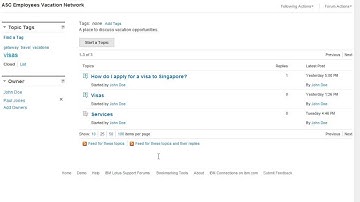 IBM Connections 4.0     Follow a Forum