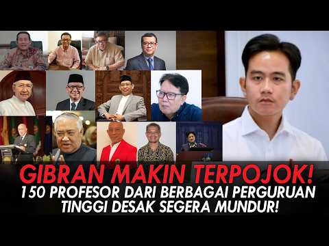 GIBRAN INCREASINGLY CORNERED! 150 PROFESSORS FROM VARIOUS UNIVERSITIES DEMAND HIS IMMEDIATE RESIG...