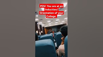 Induction programme is always fun... Subscribe to watch full video on it..   #college #collegelife