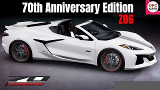 2023 Chevy Corvette 70th Stingray and Z06 Anniversary Edition