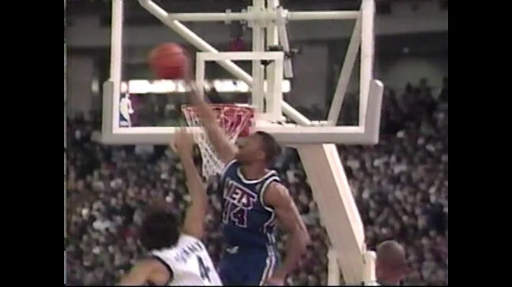 Tony Massenburg Spikes Away Seikaly's Lay-Up (1996)