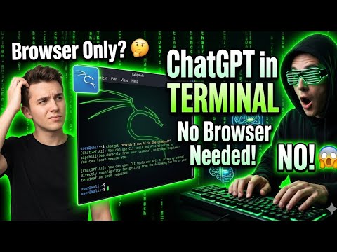 🚀 ChatGPT in Kali Linux Terminal (Full Tutorial) 💻🔥