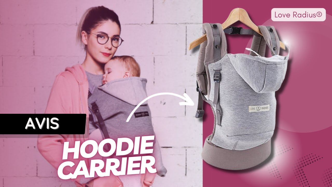 Love Radius : Porte bébé Physiologique 'Hoodie Carrier Pack