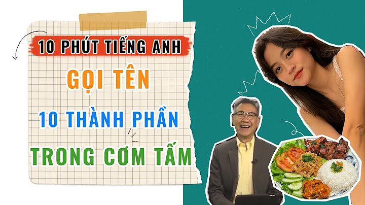 Coơm tấm sườn trong tiếng anh là gì