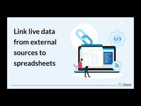 Link live data from external sources to spreadsheets | Zoho Sheet