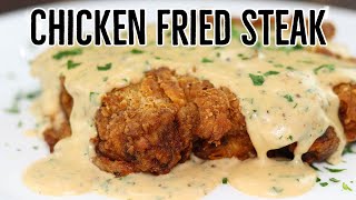 Chicken fried steak- buttermilk steak recipe
