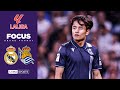  focus  la masterclass de take kubo face au real madrid 