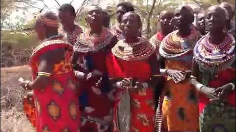 Welcoming dance. Umoja Women
