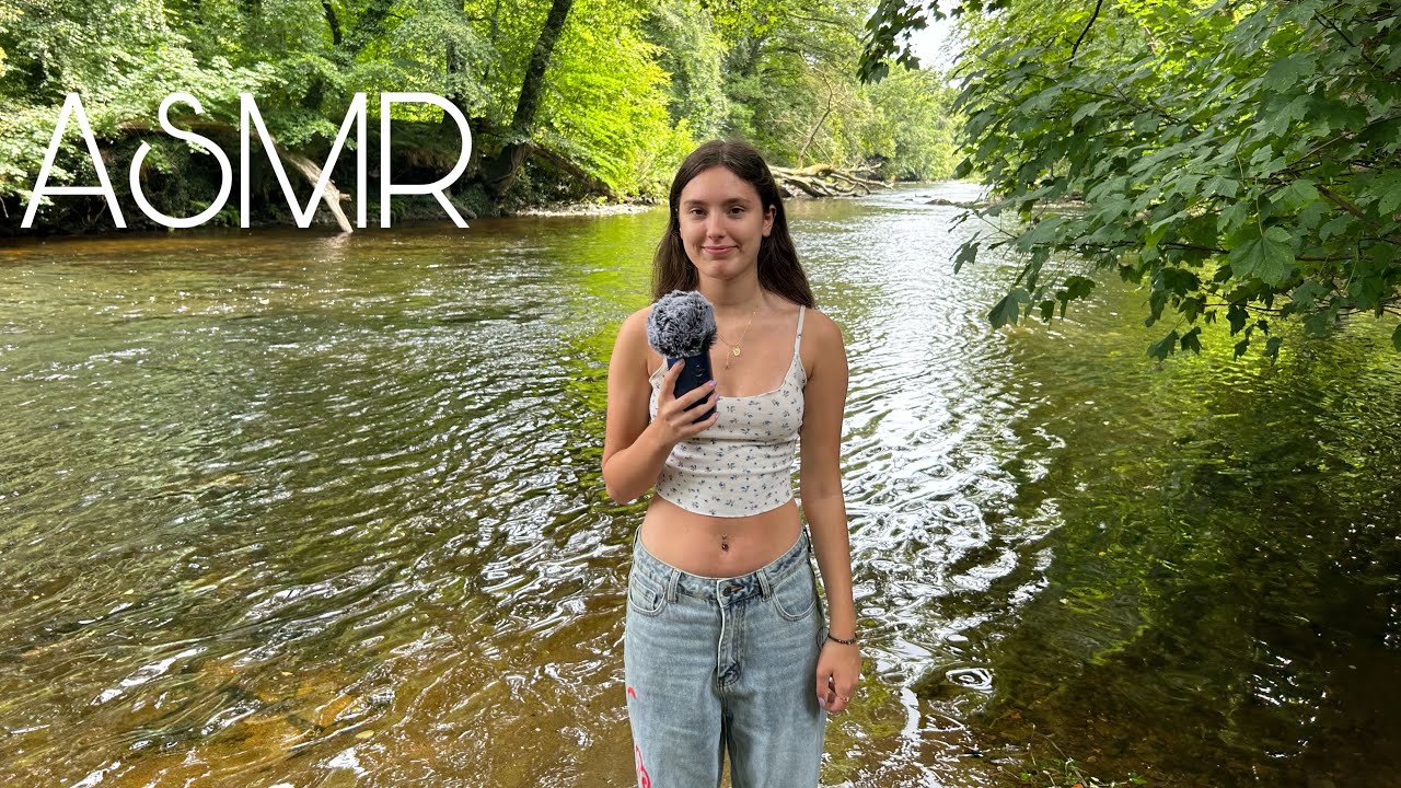 ASMR AT A RIVER pt6  ( longer triggers)