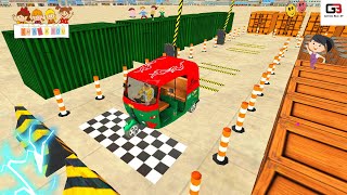 PARKING MODE ANDROID GAMEPLAY | TUK TUK AUTO RICKSHAW | @Minivlog01-x screenshot 5