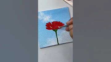 رسم للمبتدئين بالوان اكرلك 