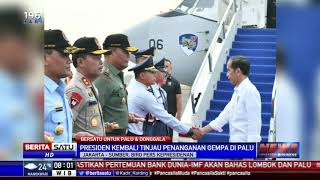 Jokowi kembali ke Palu, Tinjau Langsung Penanganan Bencana