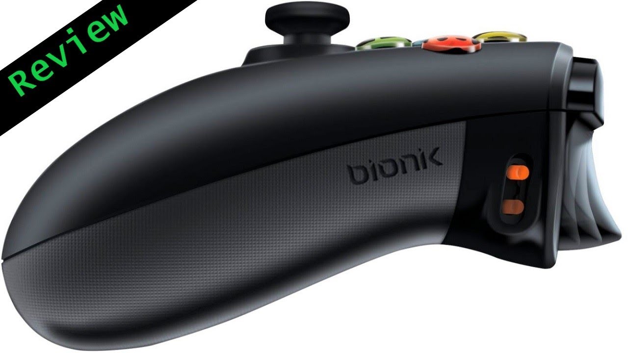 Grip Bionik QuickShot pour Manette Xbox One Noir avec Réglages
