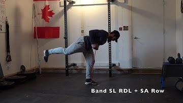 Band SL RDL + SA Row