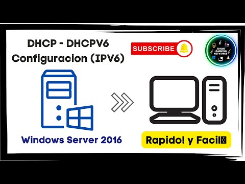 DHCPV6 (Ipv6) - Windows Server 2016 | Explicado | 2021