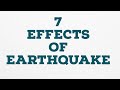 The Seven Impacts of Earthquakes on Our World