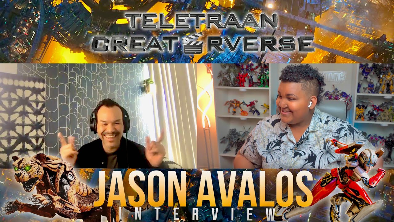 Rise of the Beasts will "EXPAND THE UNIVERSE!" | Meet ROTB ACTOR Jason Avalos! [Creatorverse 6]