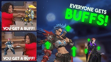 MASSIVE NEW PATCH! Junkerqueen Buffs + Zarya, Moira and Brigitte Buffs in Overwatch 2?