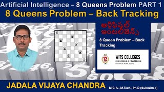 ARTIFICIAL INTELLIGENCE / 8 QUEEN PROBLEM //WITS CONNECT