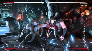 Mortal Kombat X Sub Zero (Cryomancer)31% Meterless Combo