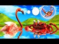 बडा केकड़ा और हंस कहानी Big Crab and Swan Story Hindi Kahaniya हिंदी कहनिया