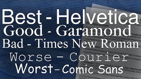 Why you shouldn’t make a resume in Times New Roman