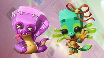 Stitch Iris vs Magical Paws Lizzy || Zoo Battle Arena