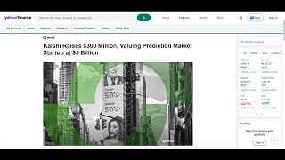Prediction Markets on Blockchain - Kalshi's valuation hit $5 billion!
