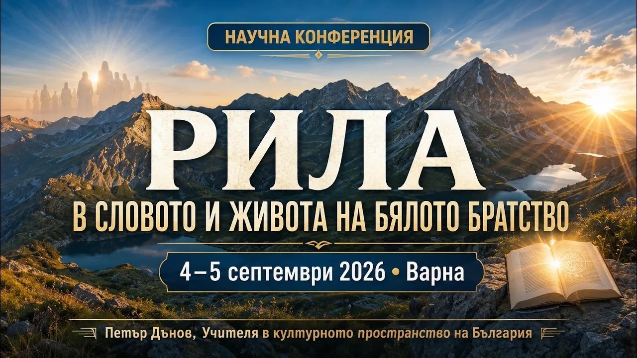 Ден 1 - Х национална научна конференция „Петър Дънов, Учителя в културното пространство на България"