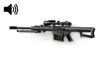 COD Barrett .50cal (M82A1) Sniper Rifle Shot Sound Effect 🔫💥