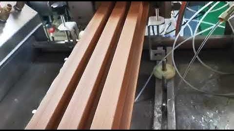 wpc wall cladding panel extrusion machine