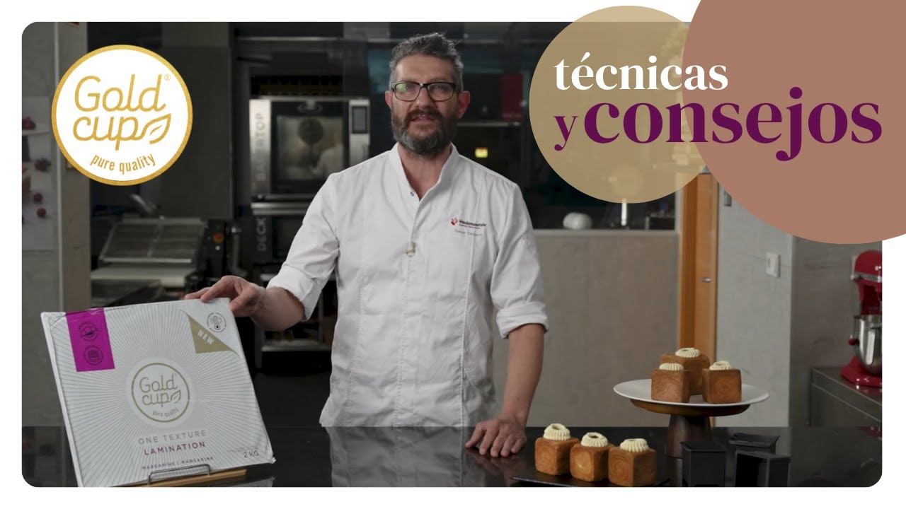 Técnica Croissant Cubo con Gold Cup  | Vandemoortele Artesanos