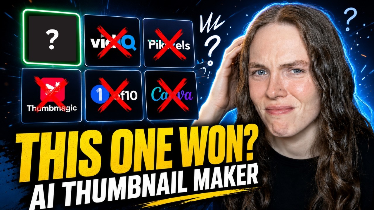 I Tested 6 AI Thumbnail Makers. This One Won?