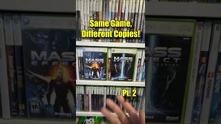 Same Game, Different Copies! Pt. 2 #xbox #xbox360 #masseffect #gamecollection #collection