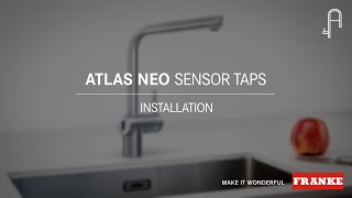 Video: Kitchen faucet Single-lever Electronic Atlas Neo Sensor Pull-out Stainless Steel FRANKE 115.0625.523