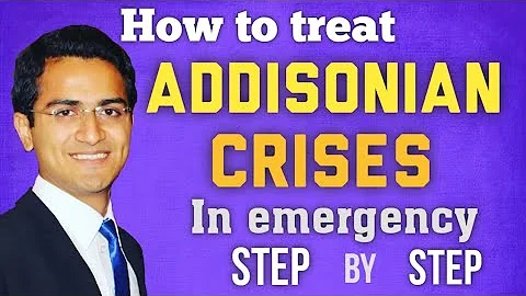 HOW TO TREAT ADDISONIAN CRISES IN EMERGENCY, PATHOPHYSIOLOGY, CAUSES, SYMPTOMS ADDISONS CRISES USMLE