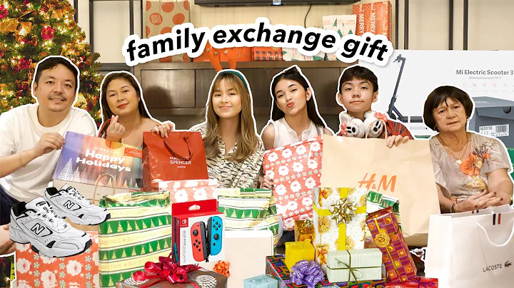 OUR FAMILY GIFT EXCHANGE 2022  | Princess And Nicole