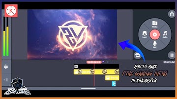 How to make Fire Gaming intro | Kinemaster Tutorial | + Free Template.