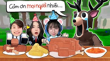 Simmy Tổ Chức Sinh Nhật Con Nai Trong 99 NIGHT IN THE FOREST😭‼️