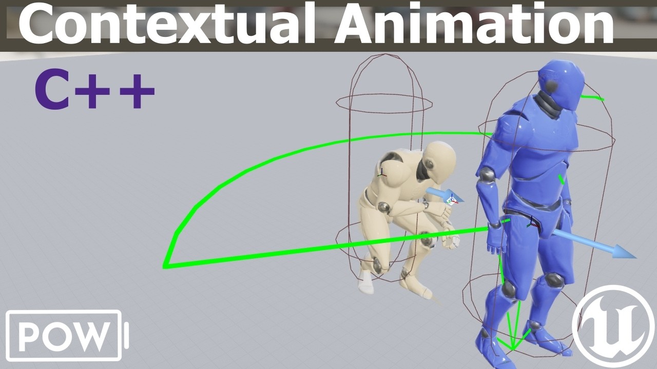 Contextual Animation in C++ Unreal Engine | Paired Actors Animation ...