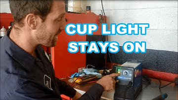 FIXED Miller Spectrum Plasma Torch Cup Light staying on  - 375 X-TREME XT30