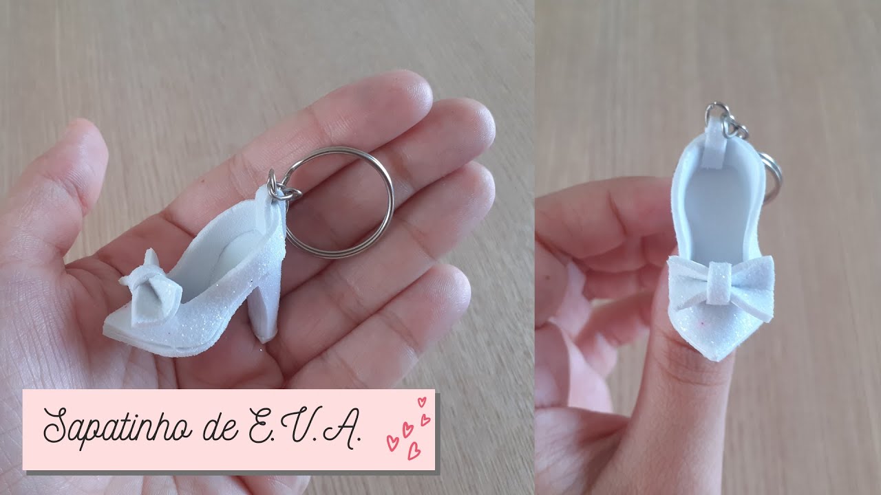 SAPATINHO DE EVA | Lembrancinha de corte de gravata e 15 anos