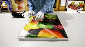 HBMC 17 fabric light box installation video by HBM