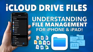 UNDERSTANDING Apple's FILES App and HOW TO ORGANIZE DOCUMENTS in iCLOUD DRIVE on an iPhone and iPad! screenshot 5